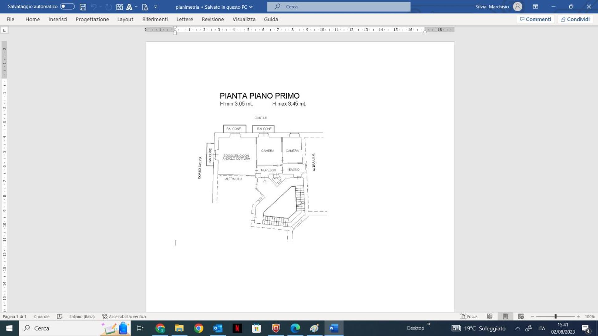 Apartamento Corso Spezia 55_ Zona Ospedali